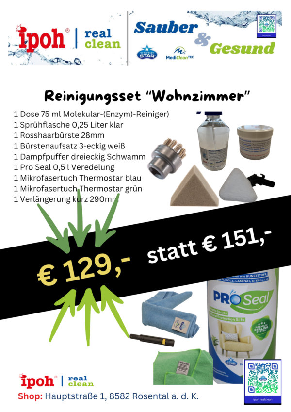 Reinigungsset "Wohnzimmer"